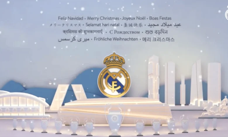 Ucapan Natal Real Madrid yang Penuh Bintang, Keluarga Besar Turun Gunung