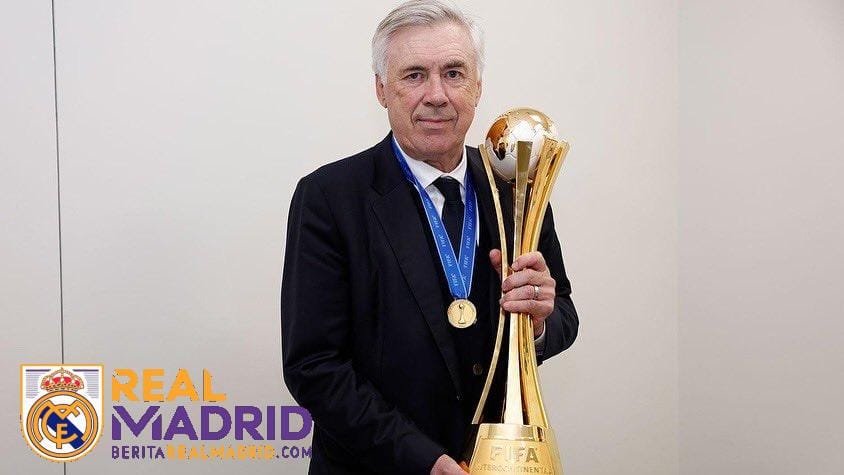 Carlo Ancelotti Ukir Sejarah Baru Setelah Kalahkan Pachuca