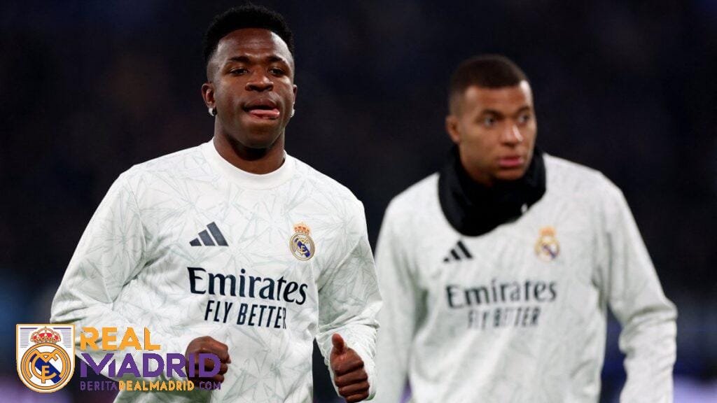 Jelang Real Madrid vs Sevilla, Vinicius Jr Absen, Mbappe On Fire