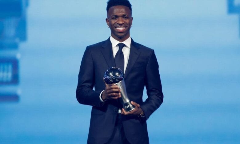 Vinicius Berterima Kasih ke Real Madrid Usai Raih Penghargaan FIFA