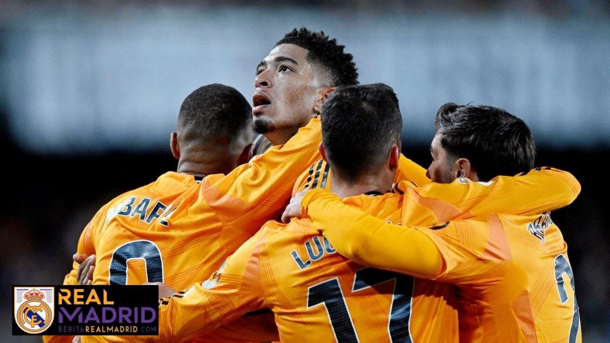 MOTM, Jude Bellingham Bawa Real Madrid Kalahkan Valencia 2-1 di Mestalla