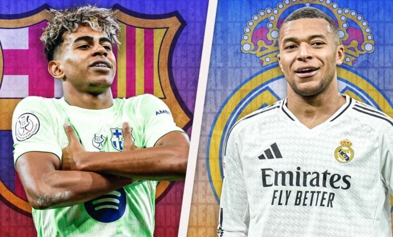 Prediksi Skor Real Madrid vs Barcelona, Adu Strategi Sengit Mbappe dan Raphinha