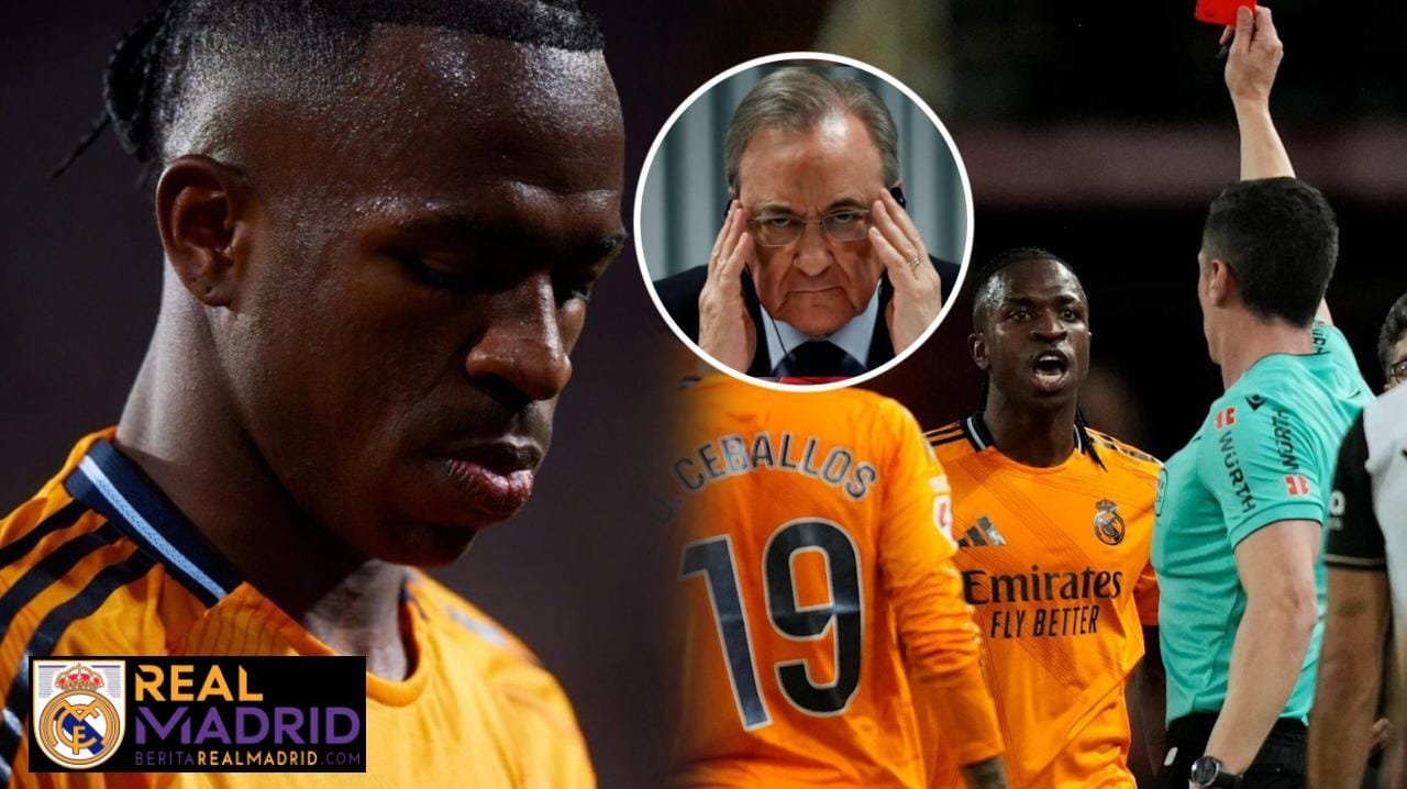 Vinicius Junior Absen Dua Laga LaLiga Usai Dorong Kiper Valencia