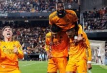 Vinicius Kartu Merah, Madrid Comeback Menang 2-1 Lawan Valencia