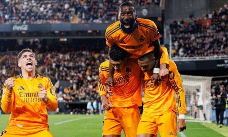 Vinicius Kartu Merah, Madrid Comeback Menang 2-1 Lawan Valencia